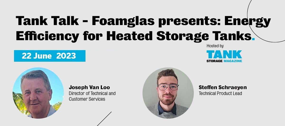 Arkoil Technologies at "Tank Talk | Foamglas presents: Energy Efficiency for Heated Storage Tanks"