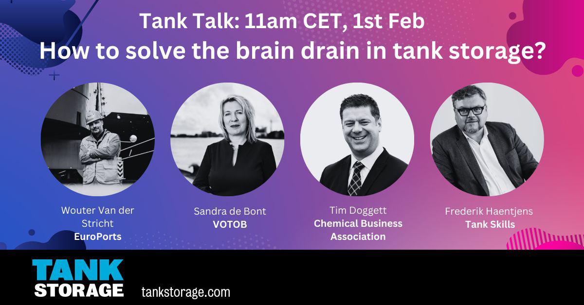 Arkoil Technologies at Tank Talk: “How to Solve the Brain Drain in Tank Storage?”