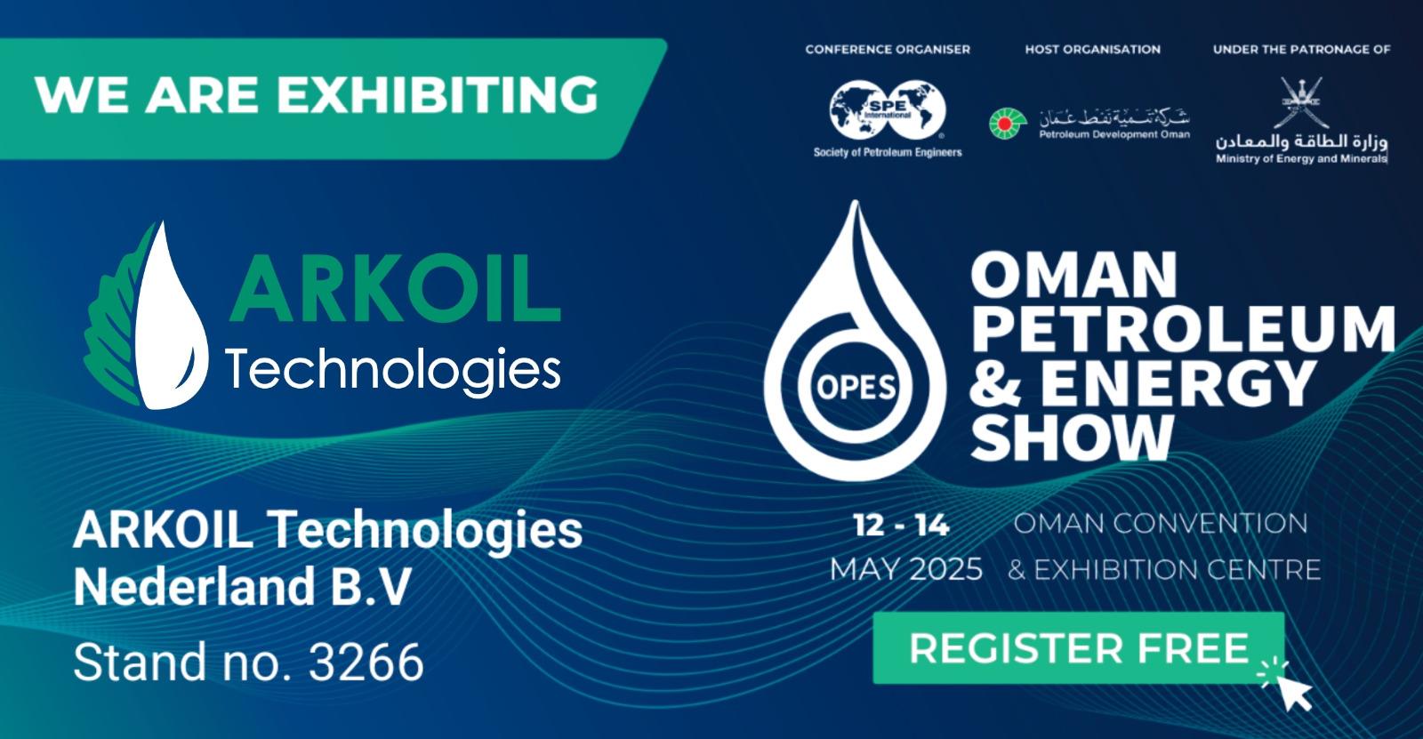 Meet us at Oman Petroleum and Energy Show 2025